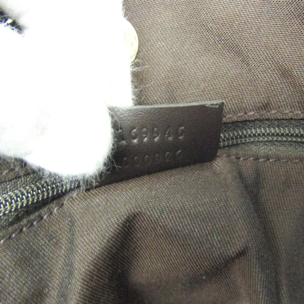GUCCI Brown Leather Tote Bag - Picture 14 of 15